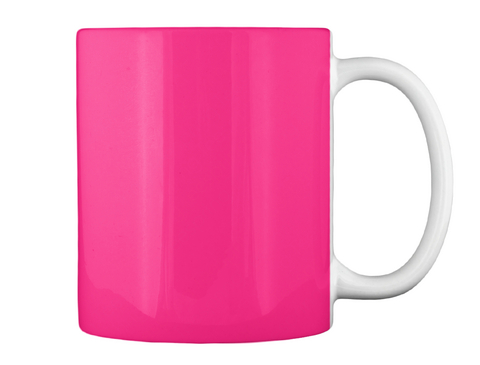 Mug   Gift For Mother In Law Hot Pink Camiseta Back