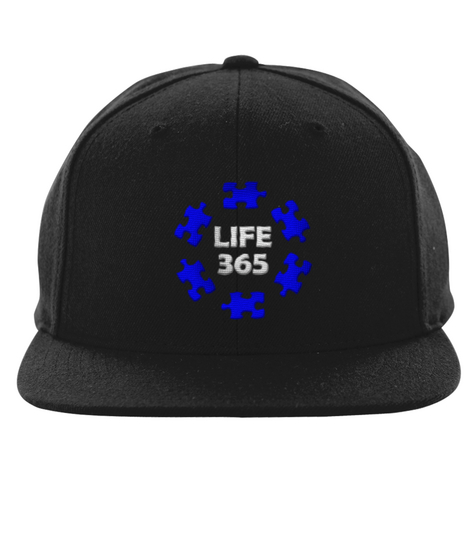 Life 365 Black T-Shirt Front