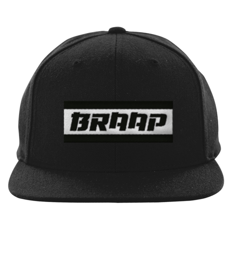 Braap Black Kaos Front