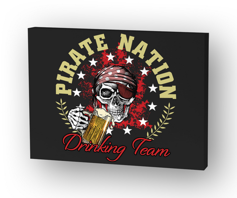 Pirate Nation Drinking Team Standard T-Shirt Front