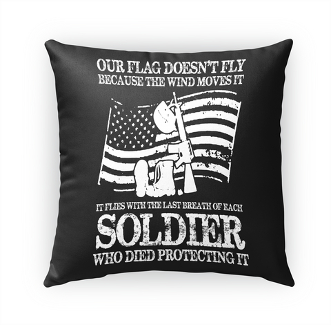 Usa Flag   Usa Soldier  Pillow Standard T-Shirt Front