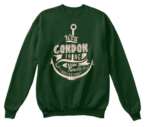 It's A Condon Thing You Wouldn't Understand Deep Forest  T-Shirt Front