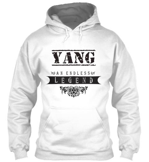 Yang An Endless Legend White áo T-Shirt Front