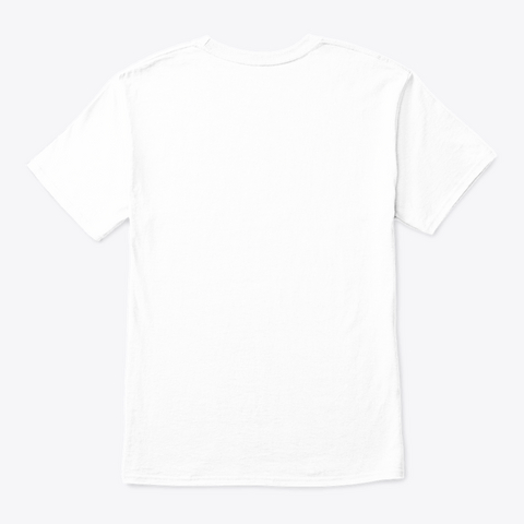 Cattt White T-Shirt Back