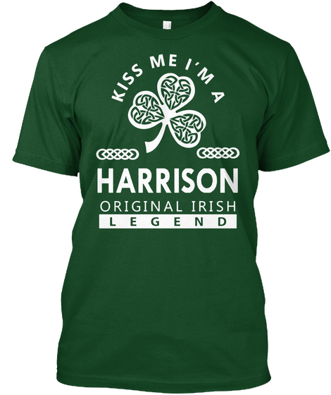 Harrison Deep Forest Camiseta Front