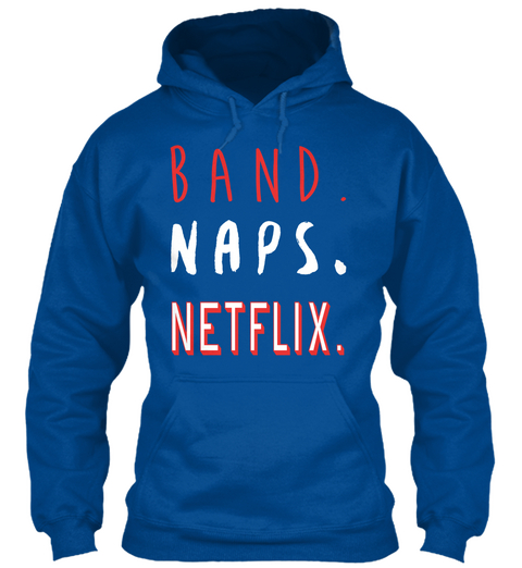 12/13   Band Naps Netflix  Royal Maglietta Front