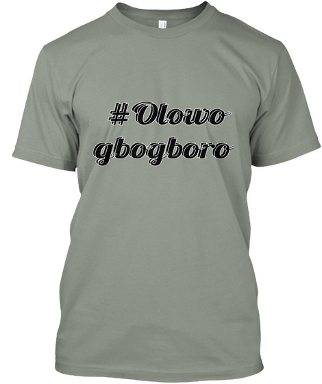 #Olowo
                    Gbogboro #Olowo
                    Gbogboro Grey T-Shirt Front