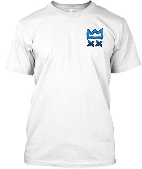 The King Wilo Xx Logo White T-Shirt Front