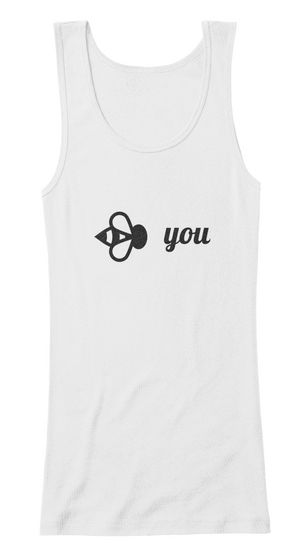 Bee You White T-Shirt Front