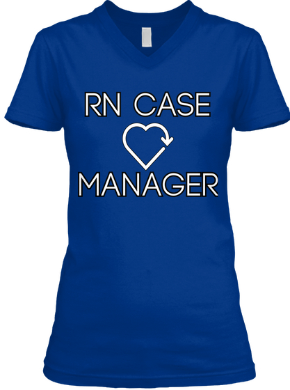 Rn Case Manager True Royal Maglietta Front