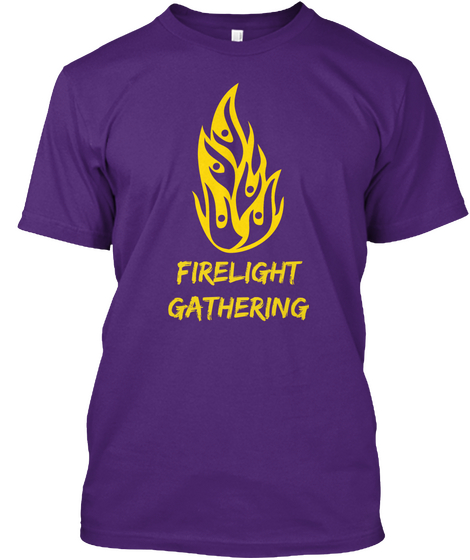 Firelight
Gathering Purple áo T-Shirt Front