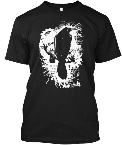 Nevermore [Limited Edition] Black áo T-Shirt Front