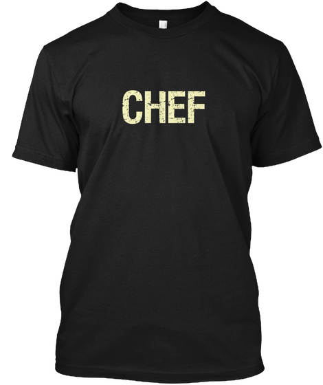 Chef Black Kaos Front