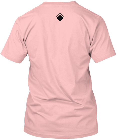 Good Vibes Tee Pale Pink T-Shirt Back