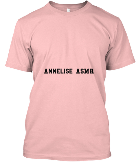 Annelise Asmr Pale Pink T-Shirt Front