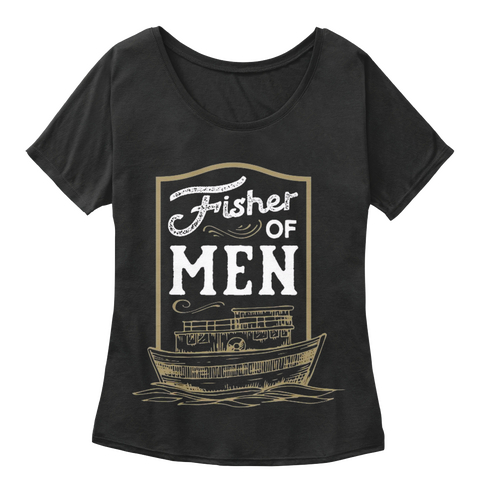 Fisher Of Men Black T-Shirt Front