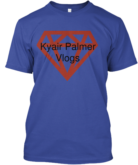 Kyair Palmer
Vlogs Deep Royal T-Shirt Front