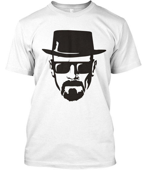 Heisenberg T Shirt White T-Shirt Front