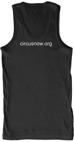 Circusnow.Org Black Camiseta Back