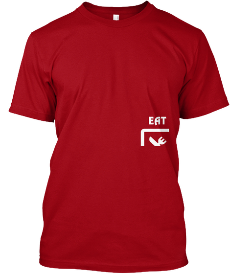 Eat Sleep Play 
 I'm A Water Polo Player, 
What's Your Superpower? Deep Red Camiseta Front