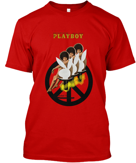 Play Boy Classic Red T-Shirt Front