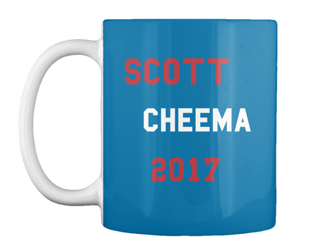 Scott Cheema 2017 Royal Blue T-Shirt Front