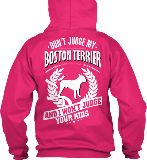 [2 Hours Left] Boston Terrier Mom Heliconia Camiseta Back
