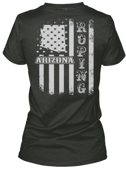 Roping Arizona Black Kaos Back