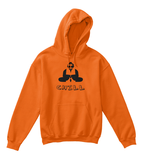 Chill Orange Kaos Front