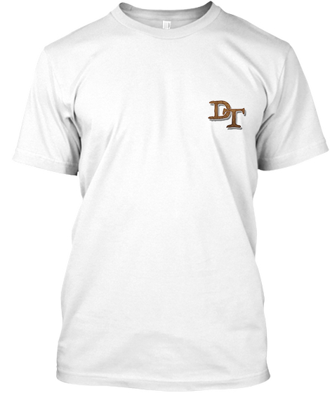 Dt White T-Shirt Front