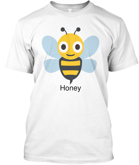 Honey White Camiseta Front