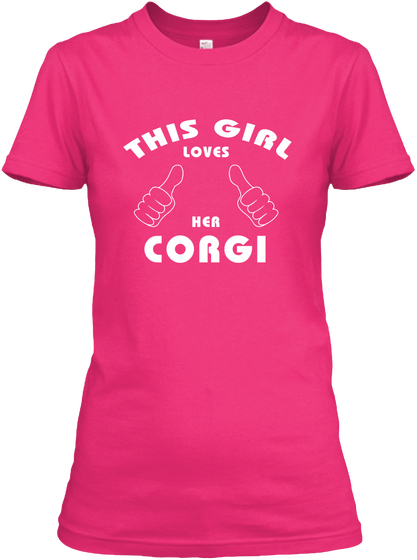 Corgies Heliconia T-Shirt Front