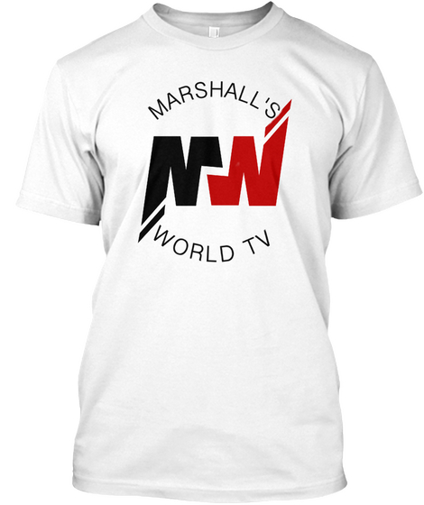 Marshalls World Tv White Maglietta Front