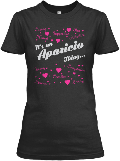 It's An Aparicio Thing... Black Kaos Front