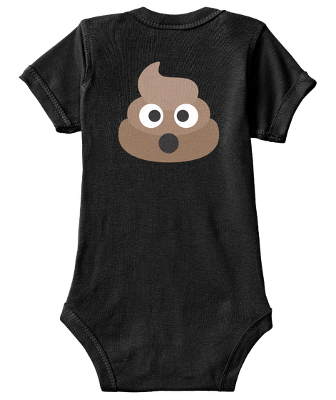 Baby's Can Be Lit 2 Black Camiseta Back