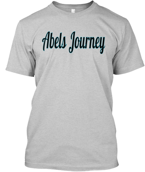 Abels Journey Light Steel Camiseta Front