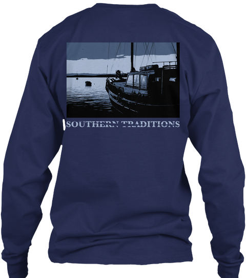 Southern Traditions Navy T-Shirt Back
