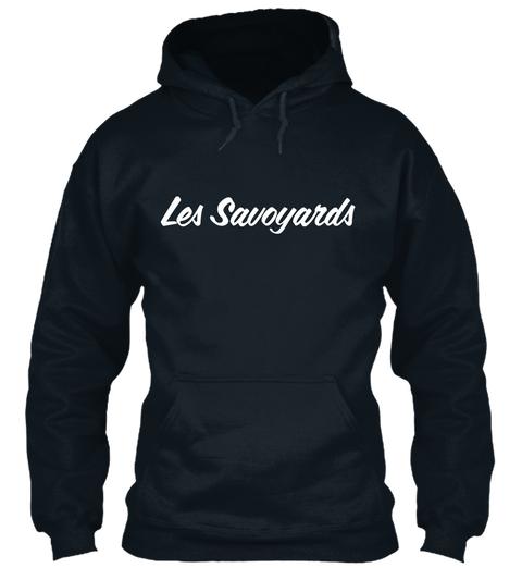 Les Savoyards Domineront!  French Navy T-Shirt Front