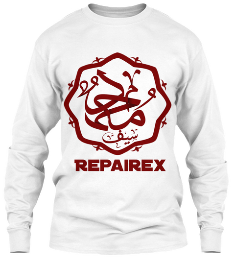 Repairex White T-Shirt Front