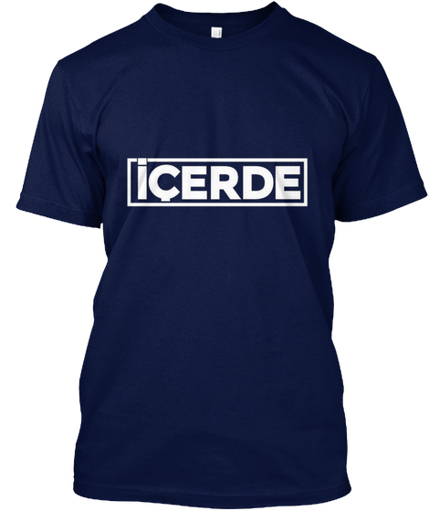 Icerde Navy Camiseta Front