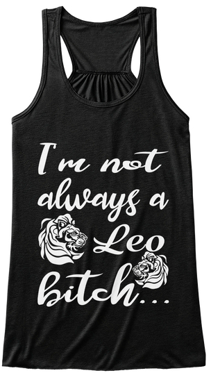 	Leo Black áo T-Shirt Front