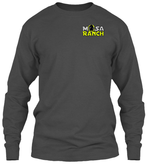 S A M Ranch Charcoal Camiseta Front