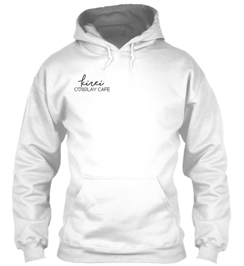 Kirei Cafe Hoodie White Kaos Front