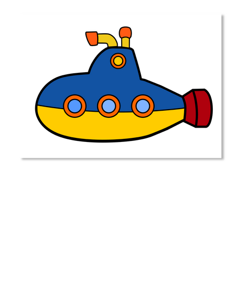 Hydrofoil On A Sticker Toys For Children White T-Shirt Front