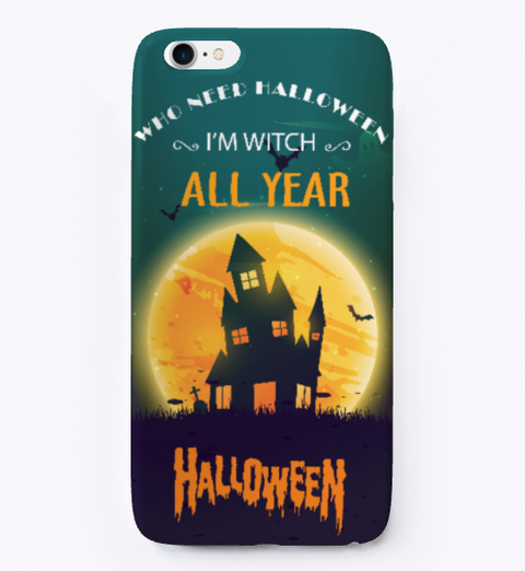 Halloween I Phone Case Standard áo T-Shirt Front