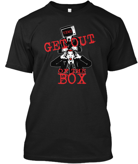 Get Out Of The Box  X  Edition Black Kaos Front