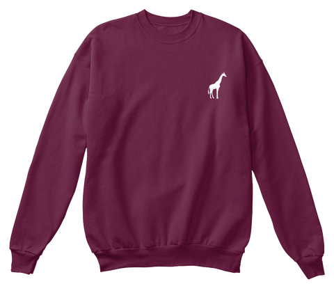 New Varsity Crew Maroon  T-Shirt Front