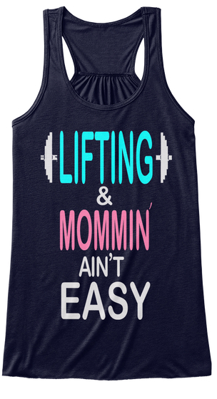 Lifting Mama Midnight T-Shirt Front