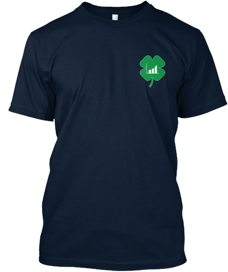 Project Manager St Patty's! New Navy T-Shirt Front