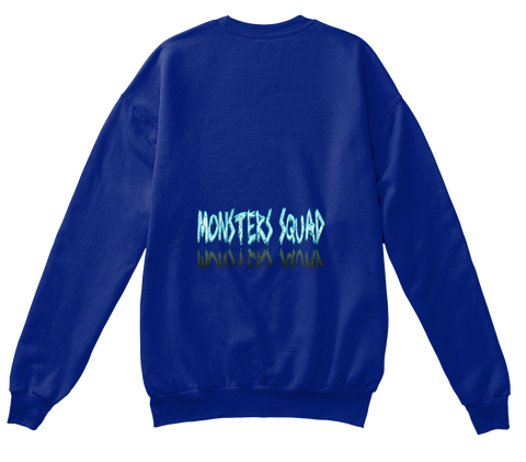 Monster Deep Royal  T-Shirt Back